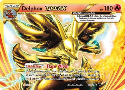 Delphox BREAK, XY - Fates Collide