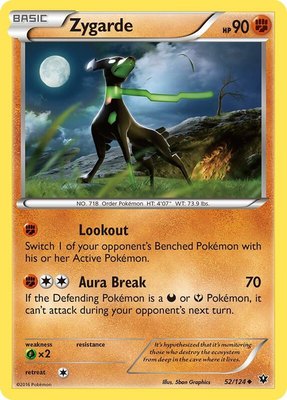 Zygarde (52), XY - Fates Collide