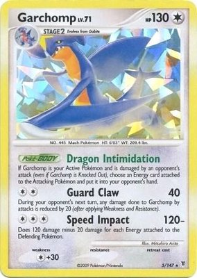 Garchomp (Cracked Ice Holo), Deck Exclusives