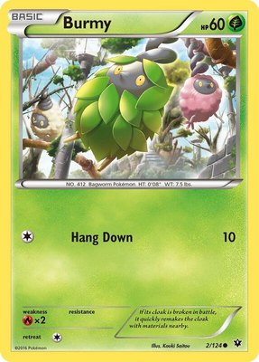 Burmy, XY - Fates Collide