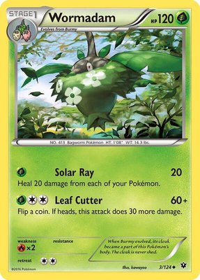 Wormadam (3), XY - Fates Collide
