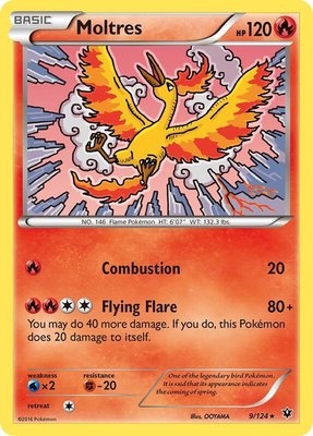 Moltres, XY - Fates Collide