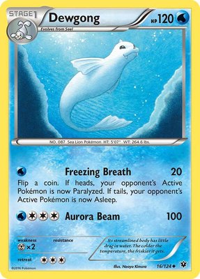 Dewgong, XY - Fates Collide
