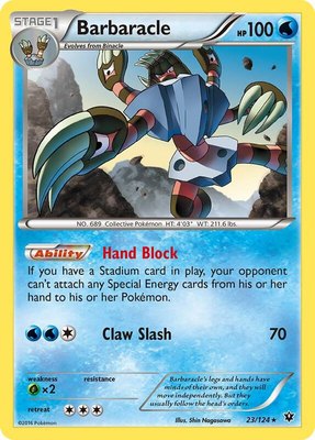 Barbaracle, XY - Fates Collide