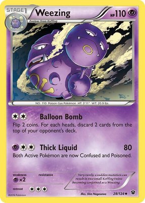Weezing, XY - Fates Collide