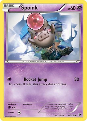 Spoink, XY - Fates Collide