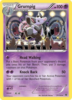Grumpig, XY - Fates Collide