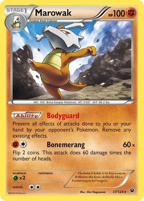 Marowak, XY - Fates Collide