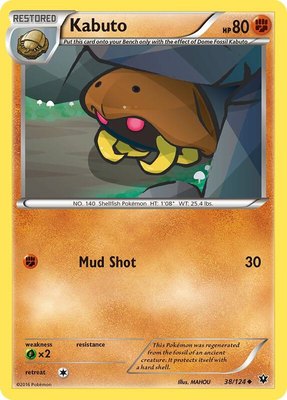 Kabuto, XY - Fates Collide