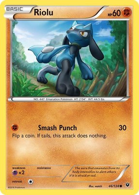 Riolu (46), XY - Fates Collide
