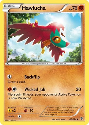 Hawlucha, XY - Fates Collide
