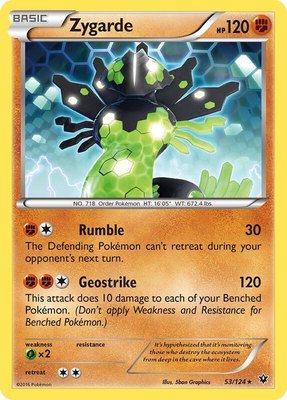 Zygarde (53), XY - Fates Collide