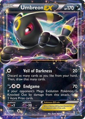 Umbreon EX, XY - Fates Collide