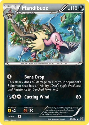 Mandibuzz, XY - Fates Collide