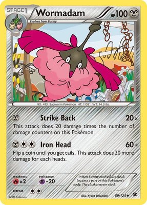 Wormadam (59), XY - Fates Collide
