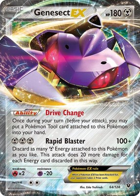 Genesect EX, XY - Fates Collide