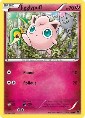 Jigglypuff, XY - Fates Collide