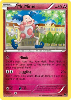 Mr. Mime, XY - Fates Collide