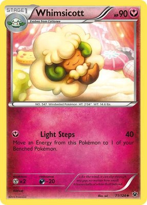 Whimsicott, XY - Fates Collide