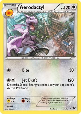 Aerodactyl, XY - Fates Collide