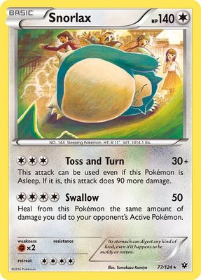 Snorlax, XY - Fates Collide