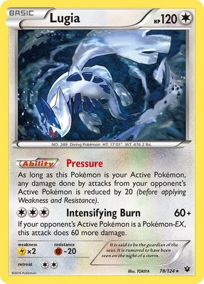 Lugia, XY - Fates Collide
