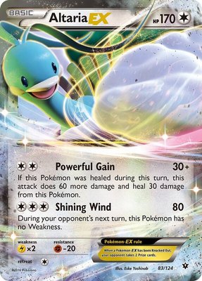 Altaria EX, XY - Fates Collide