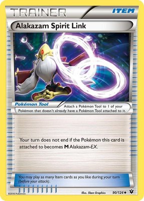 Alakazam Spirit Link, XY - Fates Collide
