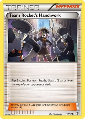 Team Rocket's Handiwork, XY - Fates Collide