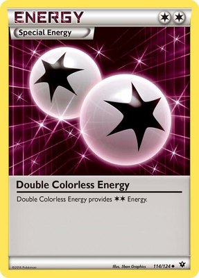 Double Colorless Energy, XY - Fates Collide