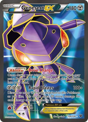 Genesect EX (Full Art), XY - Fates Collide