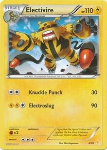 Electivire (25), XY Trainer Kit: Pikachu Libre & Suicune