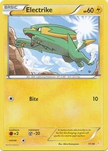 Electrike (28), XY Trainer Kit: Pikachu Libre & Suicune
