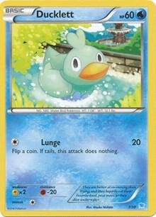 Ducklett (24), XY Trainer Kit: Pikachu Libre & Suicune