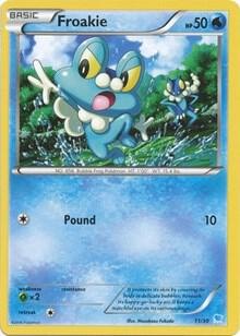 Froakie (23), XY Trainer Kit: Pikachu Libre & Suicune