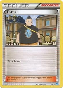 Tierno (20 Deck), XY Trainer Kit: Pikachu Libre & Suicune