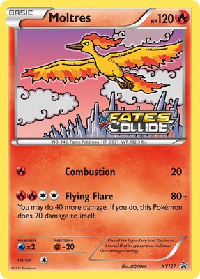 Moltres (Prerelease), XY Promos