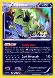 Tyranitar (Prerelease) [Staff], XY Promos