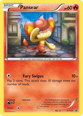 Pansear, XY Promos
