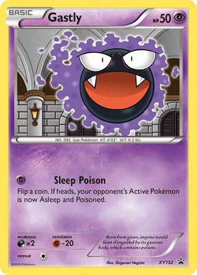 Gastly, XY Promos