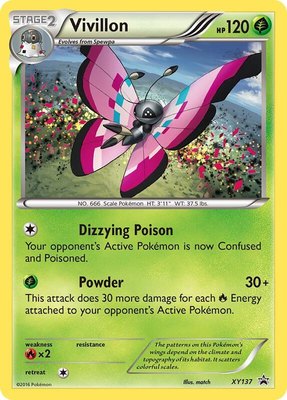 Vivillon, XY Promos