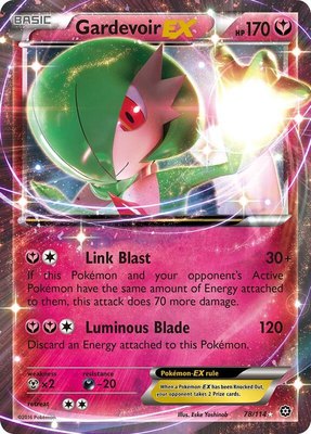 Gardevoir EX, XY - Steam Siege