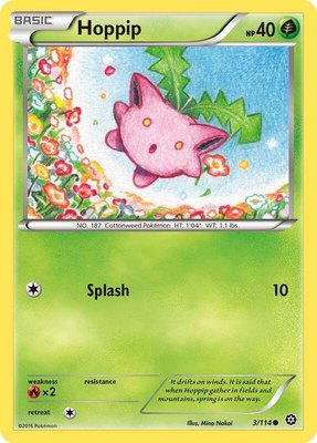 Hoppip, XY - Steam Siege