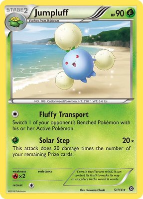 Jumpluff, XY - Steam Siege