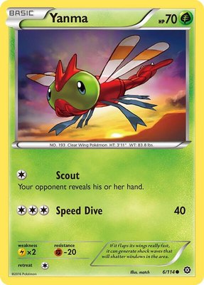 Yanma, XY - Steam Siege