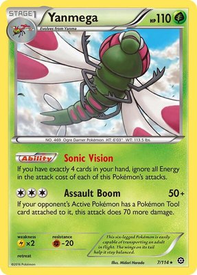 Yanmega, XY - Steam Siege