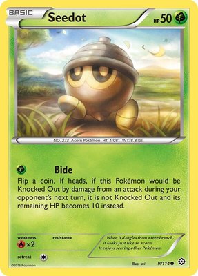 Seedot, XY - Steam Siege