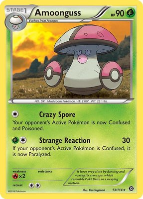 Amoonguss, XY - Steam Siege