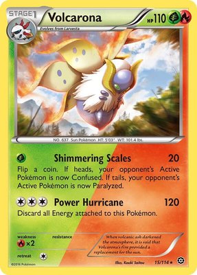 Volcarona, XY - Steam Siege