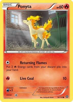 Ponyta, XY - Steam Siege